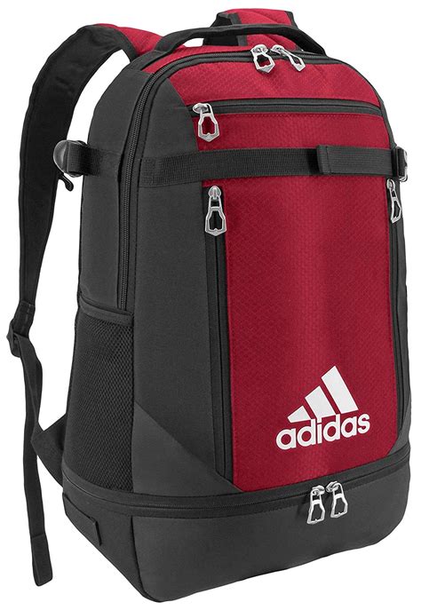 Red trainer backpack 